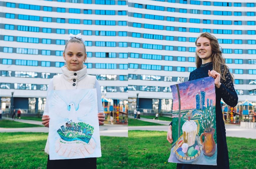 Шульженко Лиза и Синкевич Катя победили в номинации "Рисунок", но в разных возрастных категориях Шульженко Лиза и Синкевич Катя победили в номинации "Рисунок", но в разных возрастных категориях