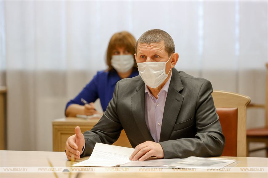 На приеме Михаил Борисевич