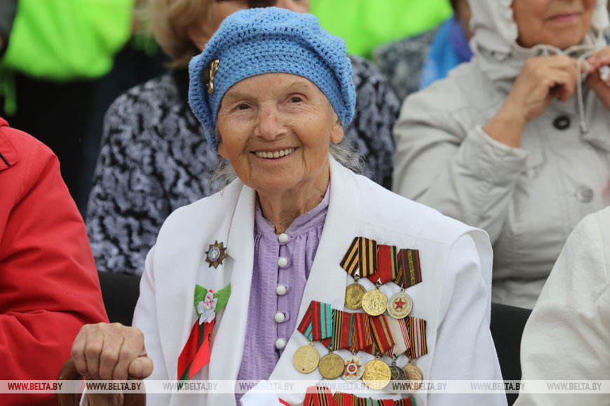 Ветеран Великой Отечественной войны Лилия Амосенко, 2019 год