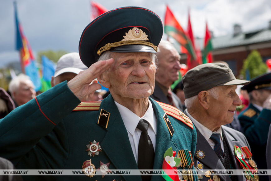 Ветеран Великой Отечественной войны Анатолий Егоров, 2017 год