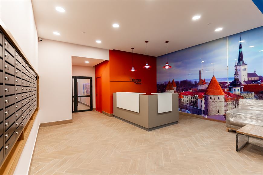 Так выглядит лобби дома "Таллин" Так выглядит лобби дома "Таллин"