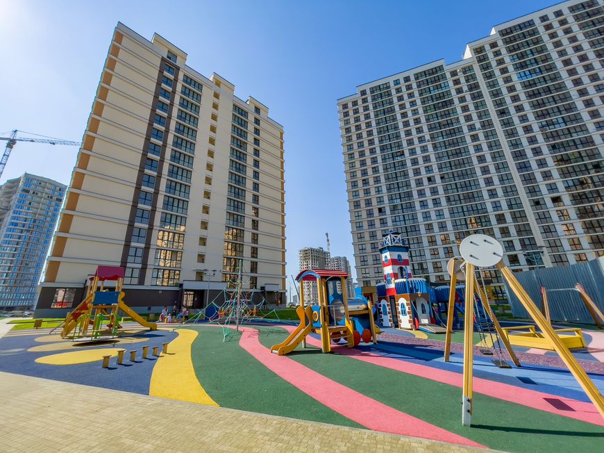 Детская площадка в квартале "Чемпионов" Детская площадка в квартале "Чемпионов"