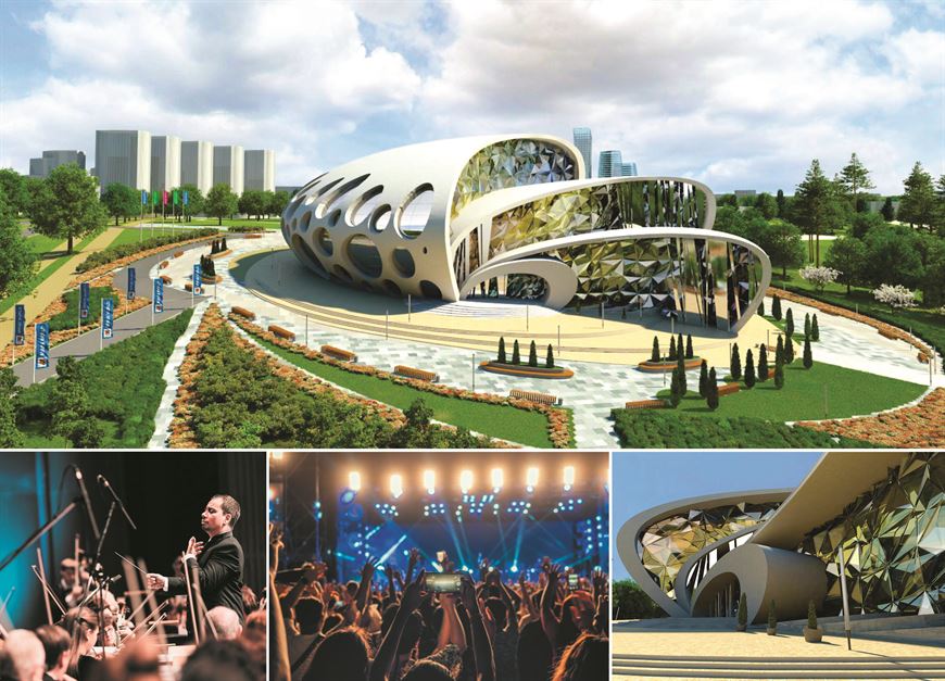 В комплексе будет многофункциональный концертный зал В комплексе будет многофункциональный концертный зал