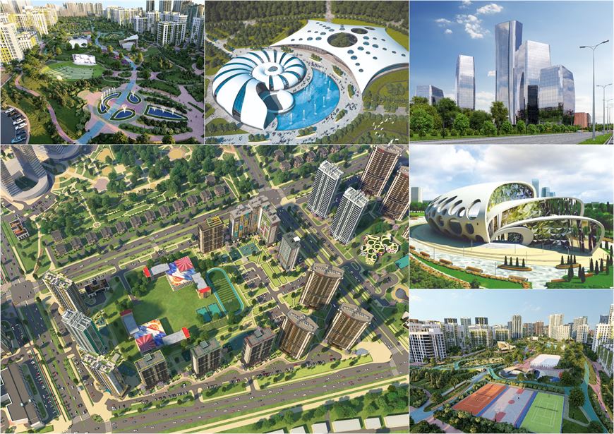 Таким будет квартал после завершения строительства Таким будет квартал после завершения строительства