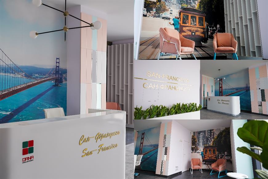 В лобби дома – стильный интерьер В лобби дома – стильный интерьер