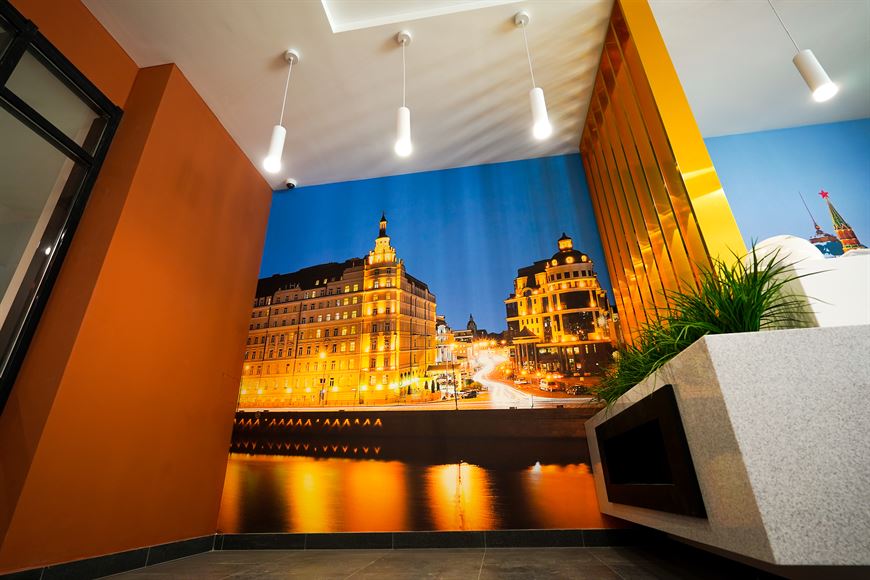 Лобби дома "Москва" Лобби дома "Москва"