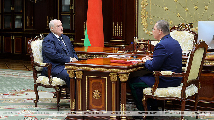 Александр Лукашенко и Андрей Швед