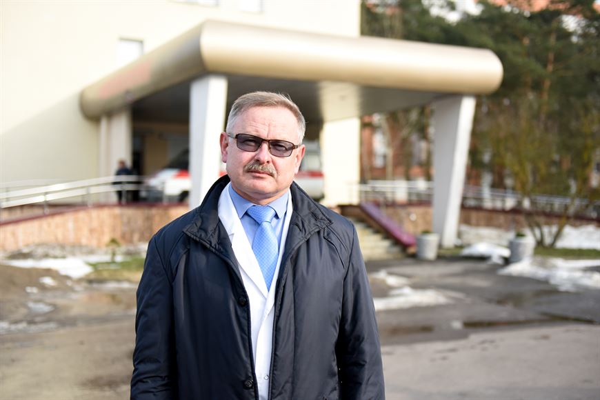 Вячеслав Гавриленко, заместитель главного врача по медицинской части Брестской областной клинической больницы Вячеслав Гавриленко, заместитель главного врача по медицинской части Брестской областной клинической больницы