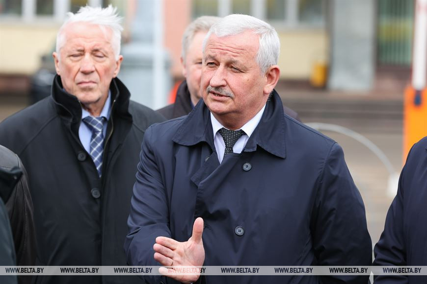 Министр промышленности Беларуси Петр Пархомчик Министр промышленности Беларуси Петр Пархомчик