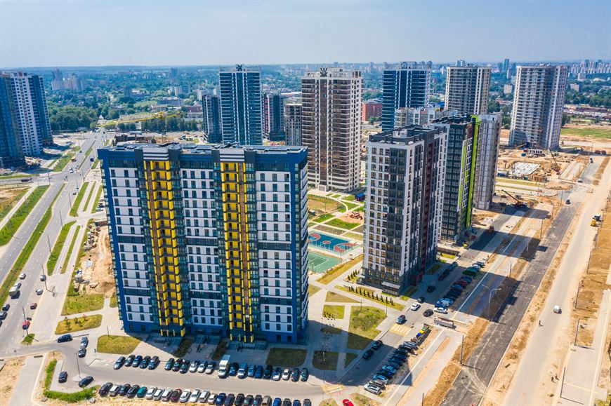 Так выглядит квартал "Африка" с высоты птичьего полета Так выглядит квартал "Африка" с высоты птичьего полета