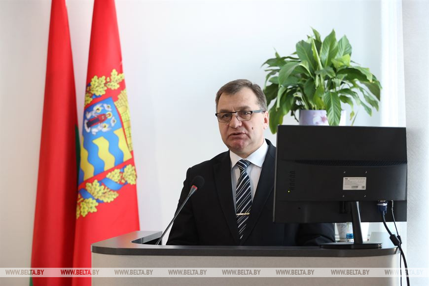 Заместитель председателя Пуховичского райисполкома Александр Сугак