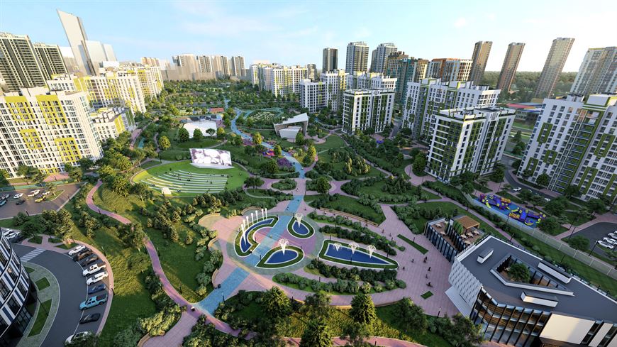 В комплексе будет свой уголок природы В комплексе будет свой уголок природы