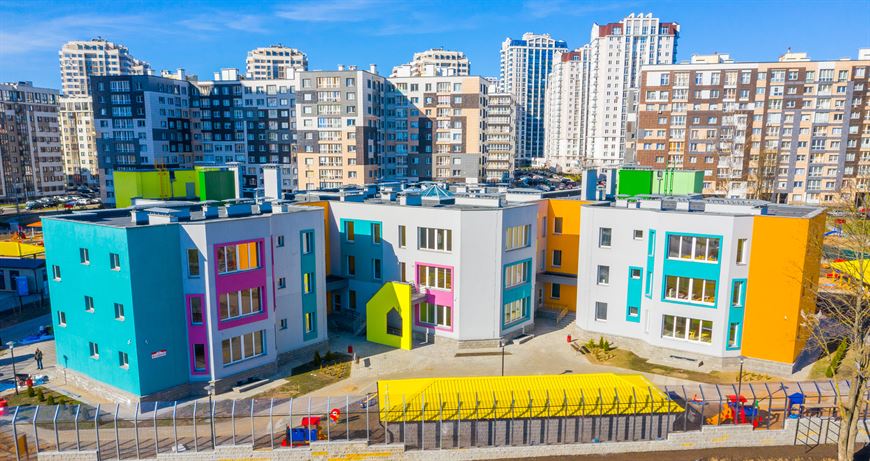 Детский сад в границах комплекса Детский сад в границах комплекса
