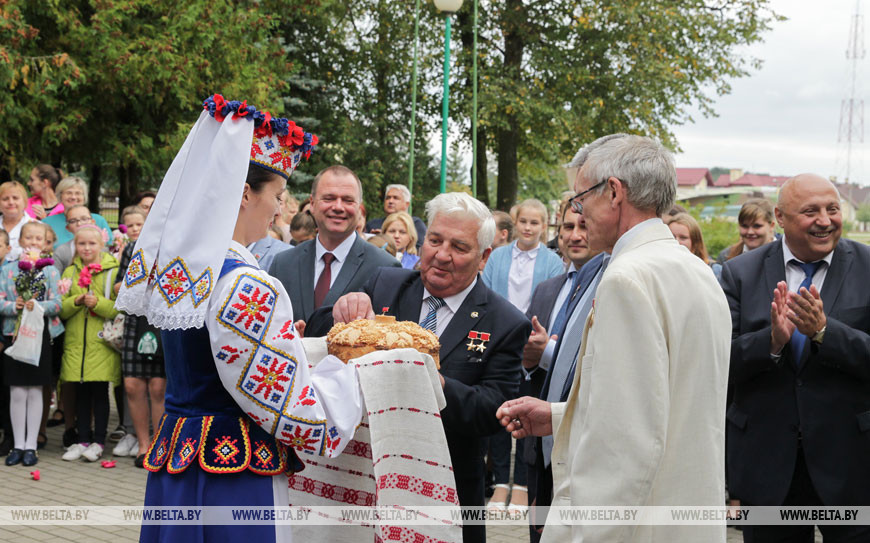 Первый белорусский космонавт Петр Климук побывал на своей малой родине в деревне Томашовка Брестского района, 2018 год