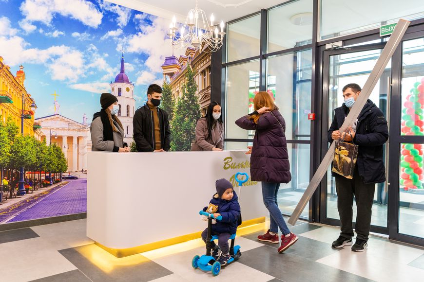 Посмотреть на новую недвижимость приходят всей семьей