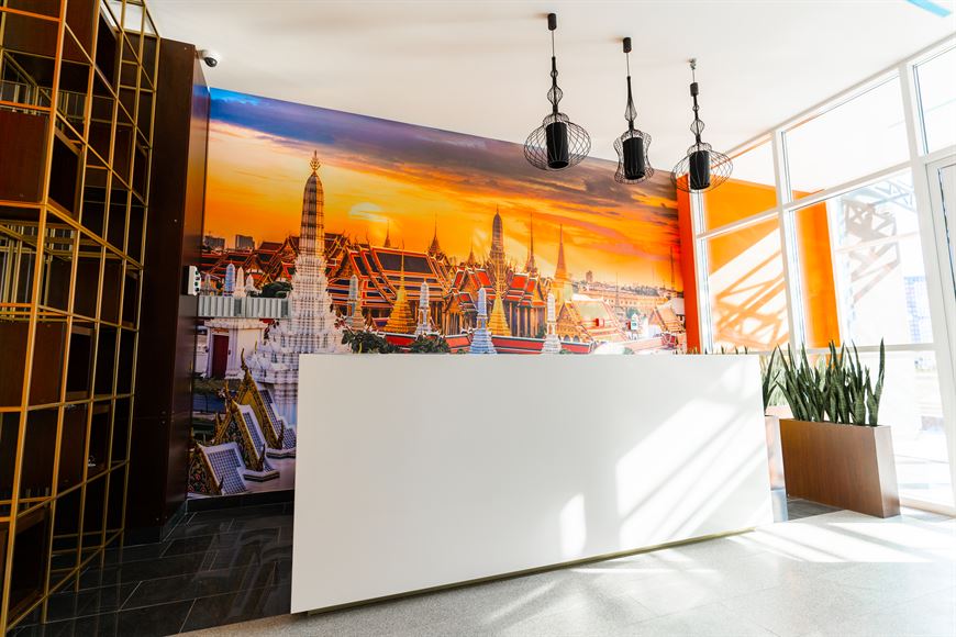 Шикарное лобби новостройки "Бангкок" Шикарное лобби новостройки "Бангкок"