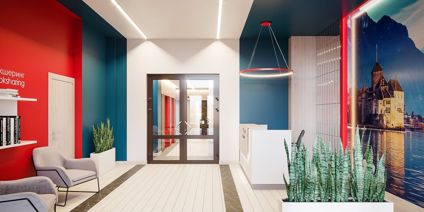 Так будет выглядеть лобби дома "Женева" Так будет выглядеть лобби дома "Женева"