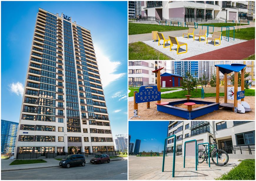 Возле дома есть все для спорта и отдыха Возле дома есть все для спорта и отдыха