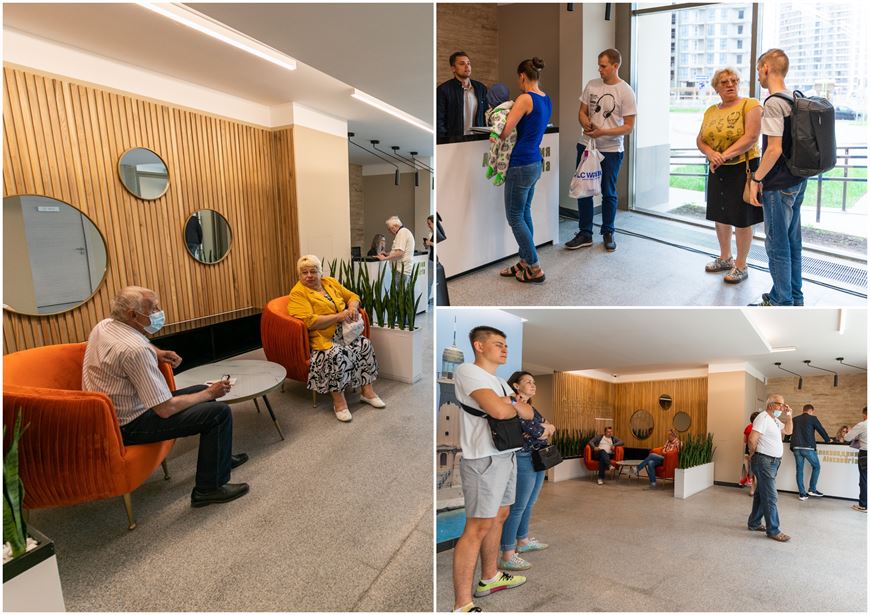 На приемке всегда ажиотаж На приемке всегда ажиотаж