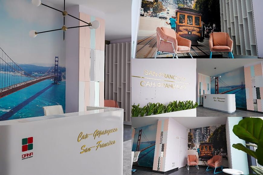 Лобби дома "Сан-Франциско" в квартале "Северная Америка" Лобби дома "Сан-Франциско" в квартале "Северная Америка"