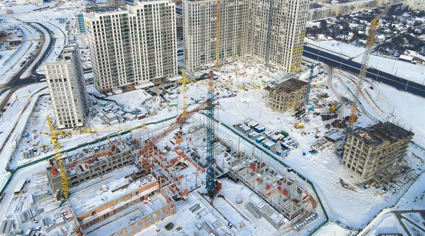 Квартал "Чемпионов" с высоты птичьего полета Квартал "Чемпионов" с высоты птичьего полета