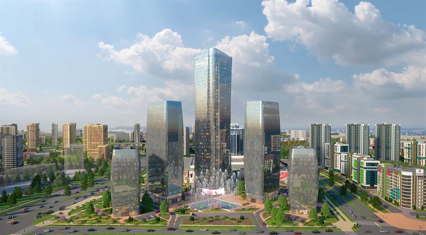 Так будет выглядеть Деловой квартал МФЦ Так будет выглядеть Деловой квартал МФЦ