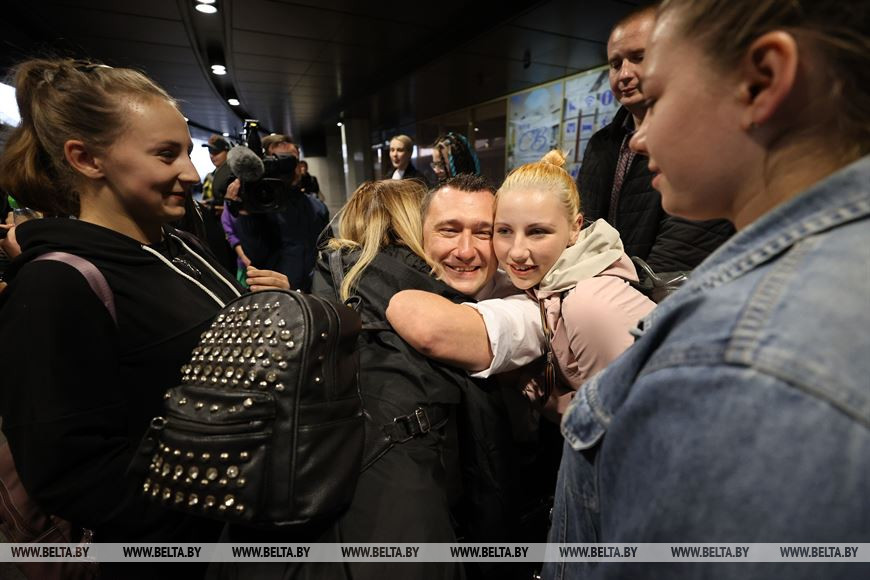 Алексей Талай во время встречи