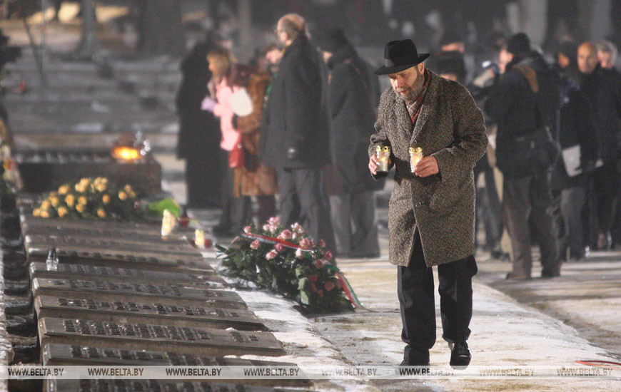 Международный день памяти жертв холокоста на территории бывшего концлагеря Освенцим, 2010 год