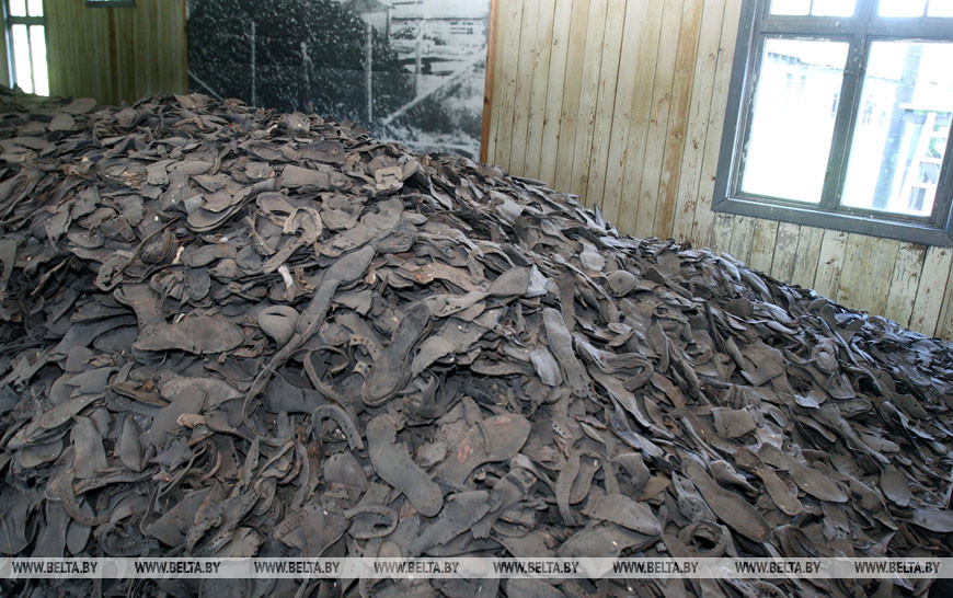 На месте бывшего концлагеря Штуттхоф