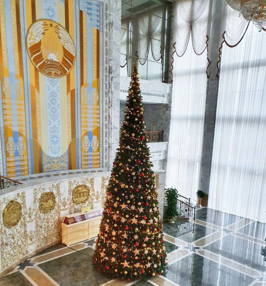 Новогодняя елка во Дворце Независимости в 2019 году Новогодняя елка во Дворце Независимости в 2019 году