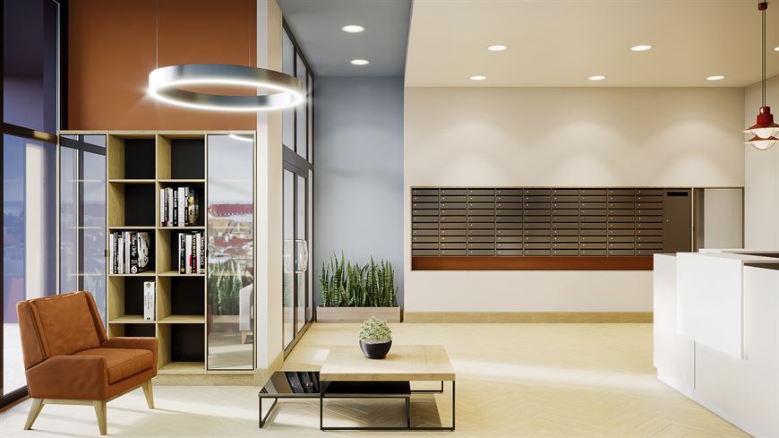 Стильные лобби впечатлят гостей и жильцов