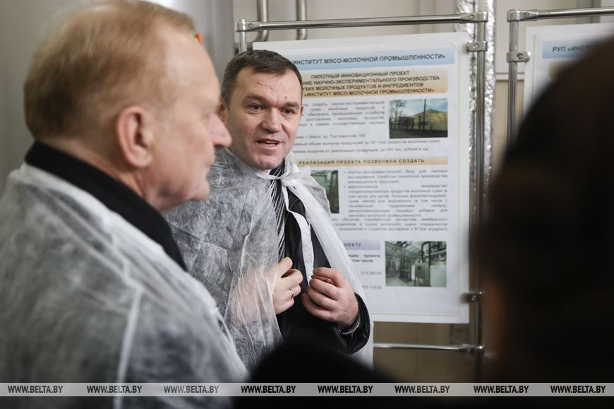 Директор научно-экспериментального производства сухих молочных продуктов и ингредиентов Алексей Мелещеня