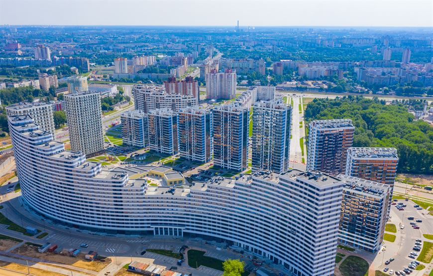 Дом "Волна" в квартале "Эмиратс" Дом "Волна" в квартале "Эмиратс"