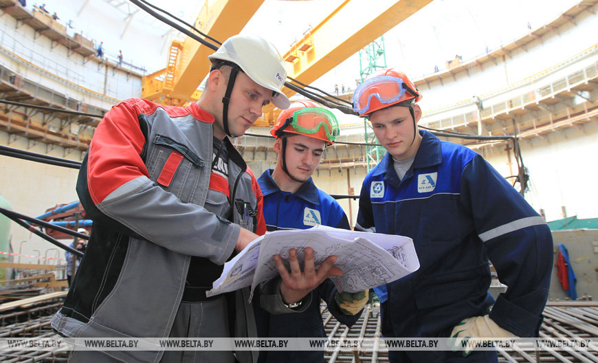 Белорусско-российский студотряд на строительстве БелАЭС, 2017 год
