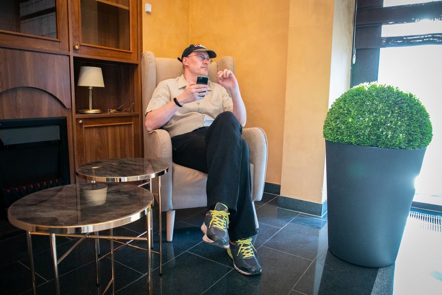 Уже в лобби можно почувствовать себя как дома