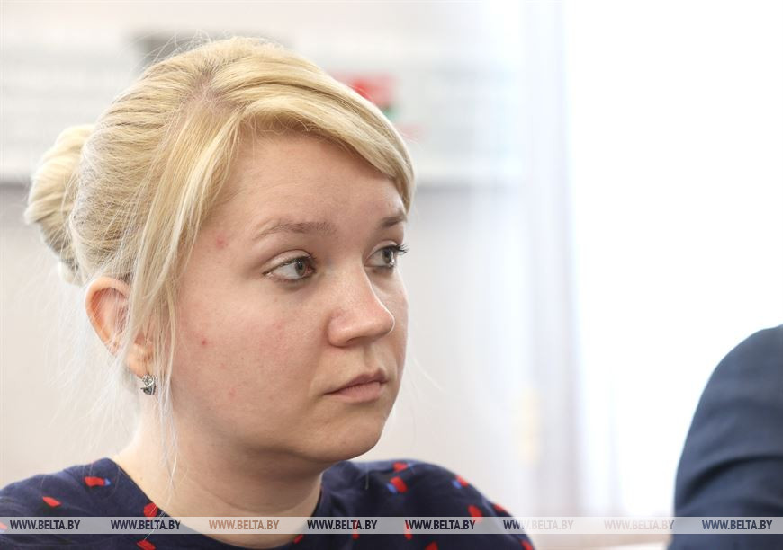 Председатель комиссии Молодежного парламента по информационной политике, технологиям и связям с общественностью Анастасия Целюк Председатель комиссии Молодежного парламента по информационной политике, технологиям и связям с общественностью Анастасия Целюк