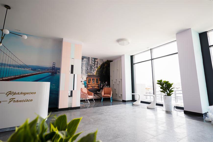 Лобби дома "Сан-Франциско" Лобби дома "Сан-Франциско"