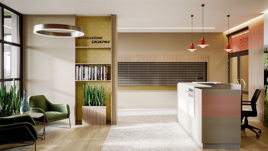 Так выглядят лобби в доме "Тбилиси" Так выглядят лобби в доме "Тбилиси"