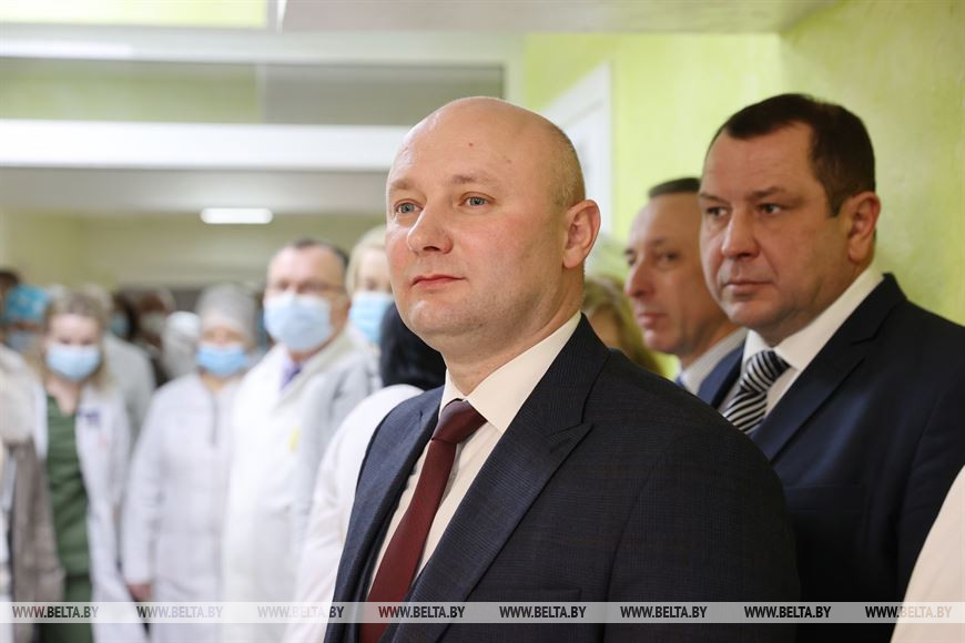 Первый заместитель начальника главного управления по здравоохранению Брестского облисполкома Андрей Корнелюк Первый заместитель начальника главного управления по здравоохранению Брестского облисполкома Андрей Корнелюк