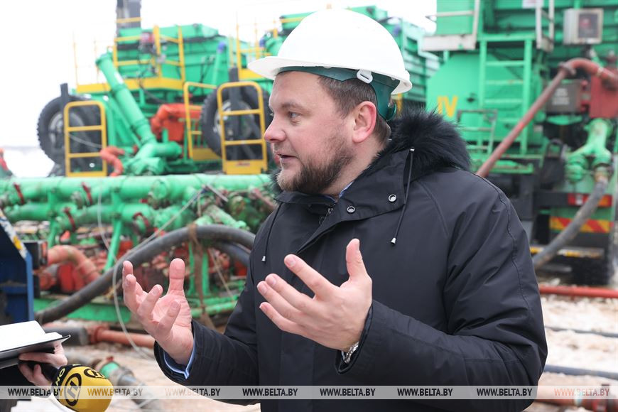Начальник управления скважинных технологий и сервиса "Белоруснефти" Денис Закружный