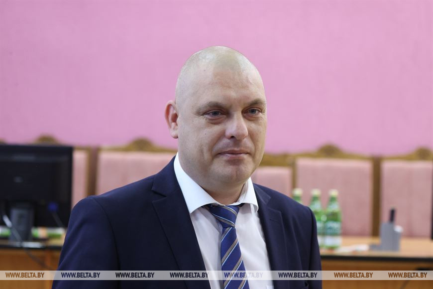 Председатель костюковичского райисполкома Александр Горбачевский