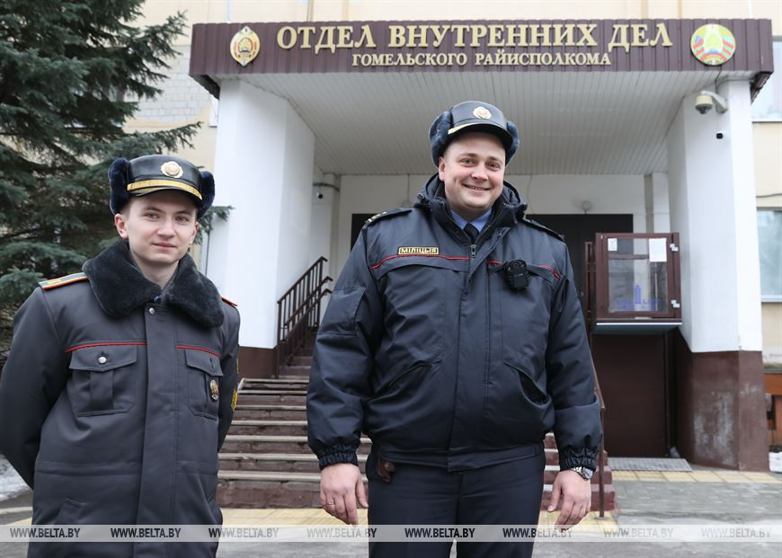 Практикант Дмитрий Шпаков и Олег Кюммель Практикант Дмитрий Шпаков и Олег Кюммель