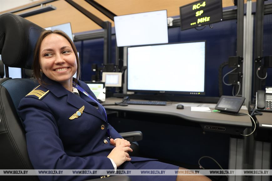 Диспетчер по управлению воздушным движением Дарья Прокопчик