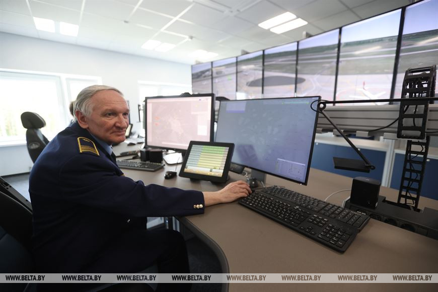 Диспетчер-инструктор тренажерного модуля Валерий Бузун