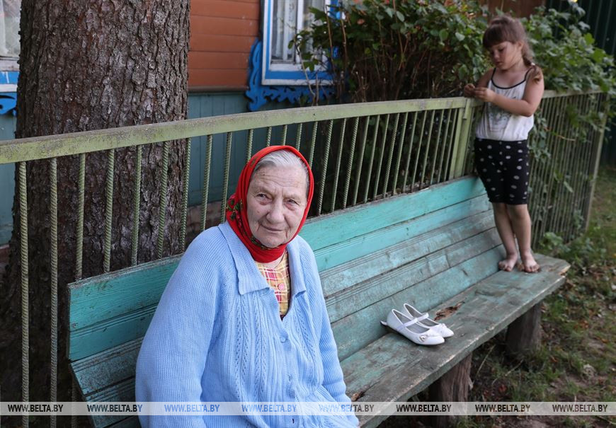 Старожил деревни Галина Леднёва. Женщине уже 91 год Старожил деревни Галина Леднёва. Женщине уже 91 год