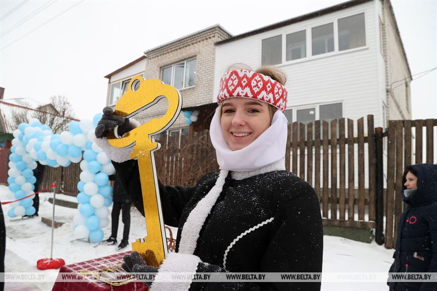 Во время открытия детского дома семейного типа