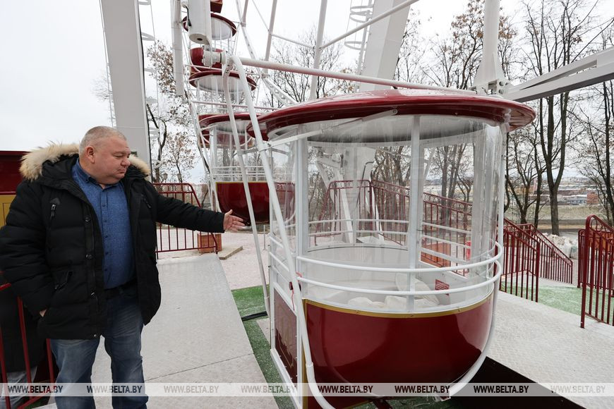Владелец аттракциона Сергей Ерощенко Владелец аттракциона Сергей Ерощенко
