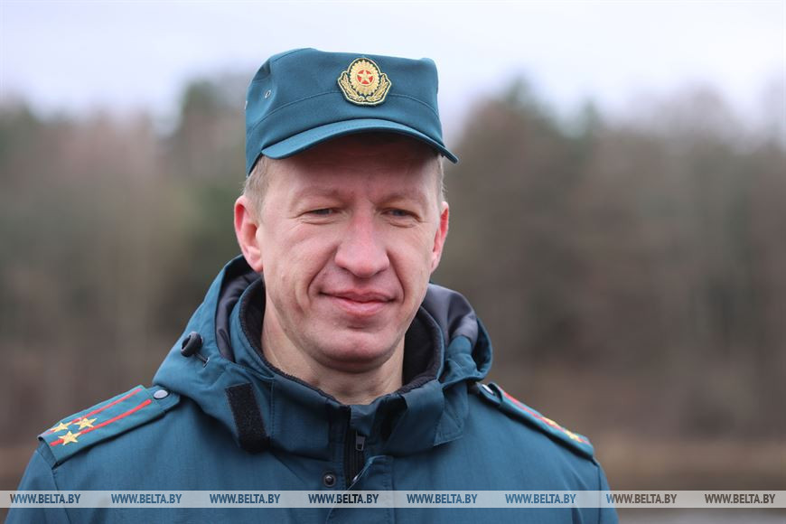 Начальник Гродненского областного управления МЧС Дмитрий Лакиза