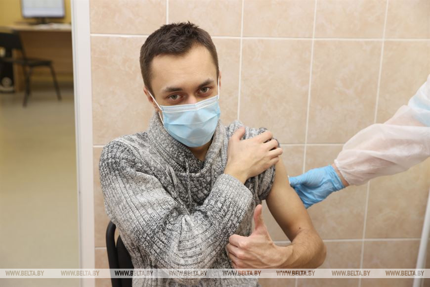Помощник врача Гомельской центральной городской поликлиники Артем Шупило