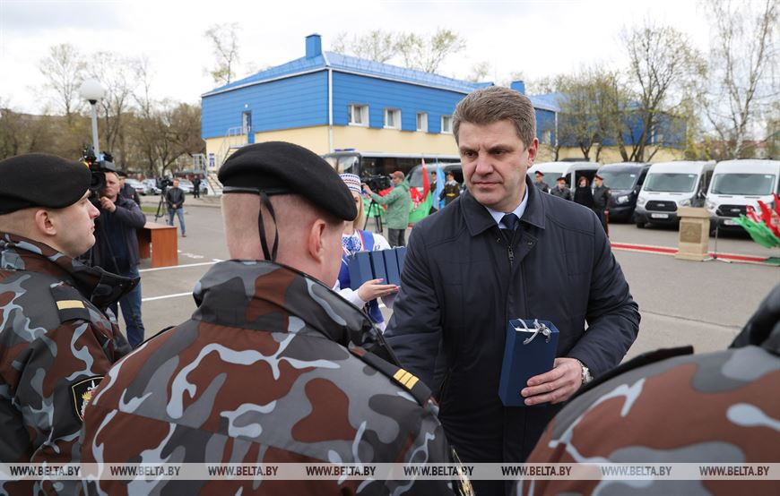 Председатель Мингорисполкома Владимир Кухарев